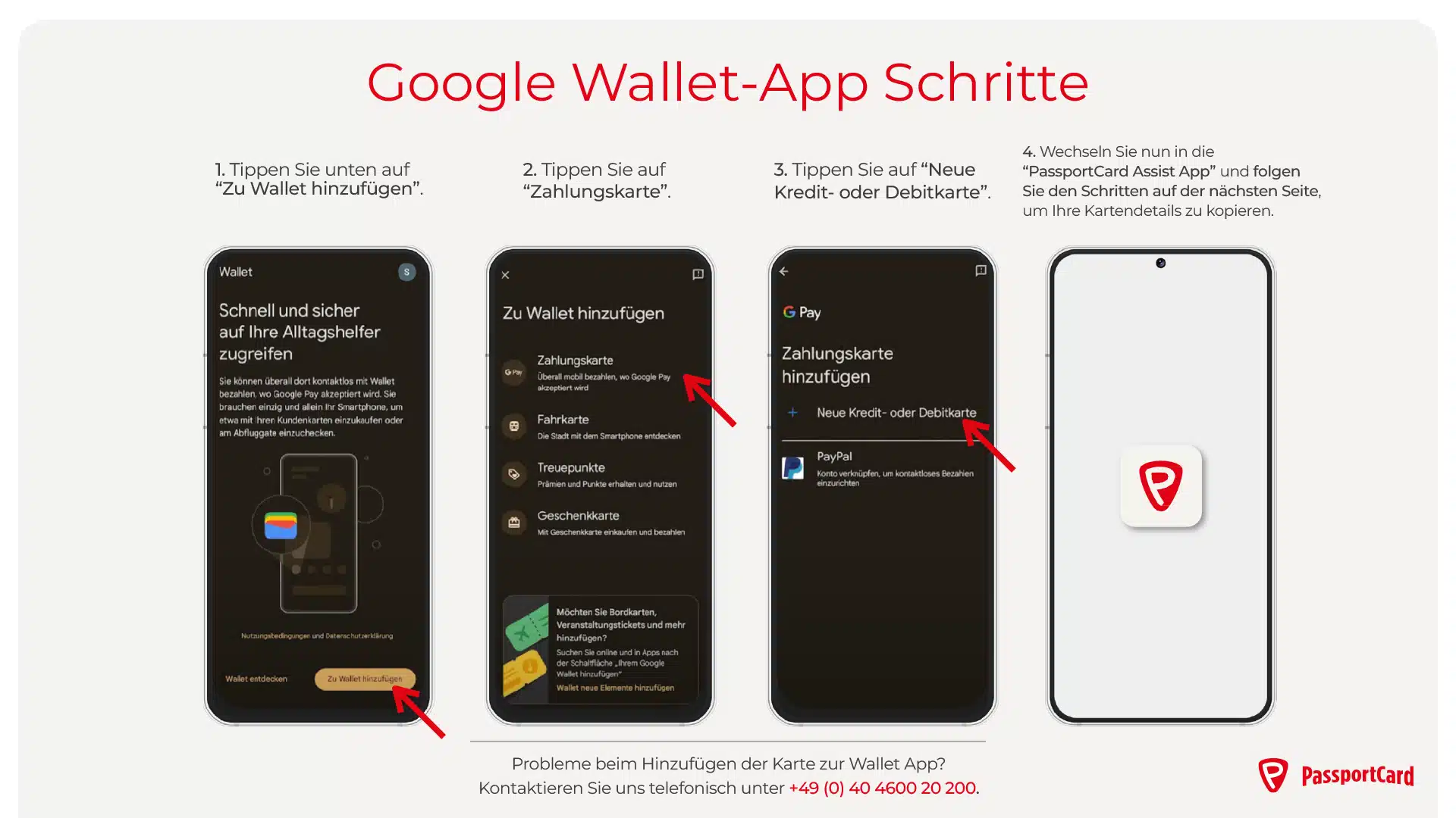 Seite 3 Erklärung Google Wallet App Schritte