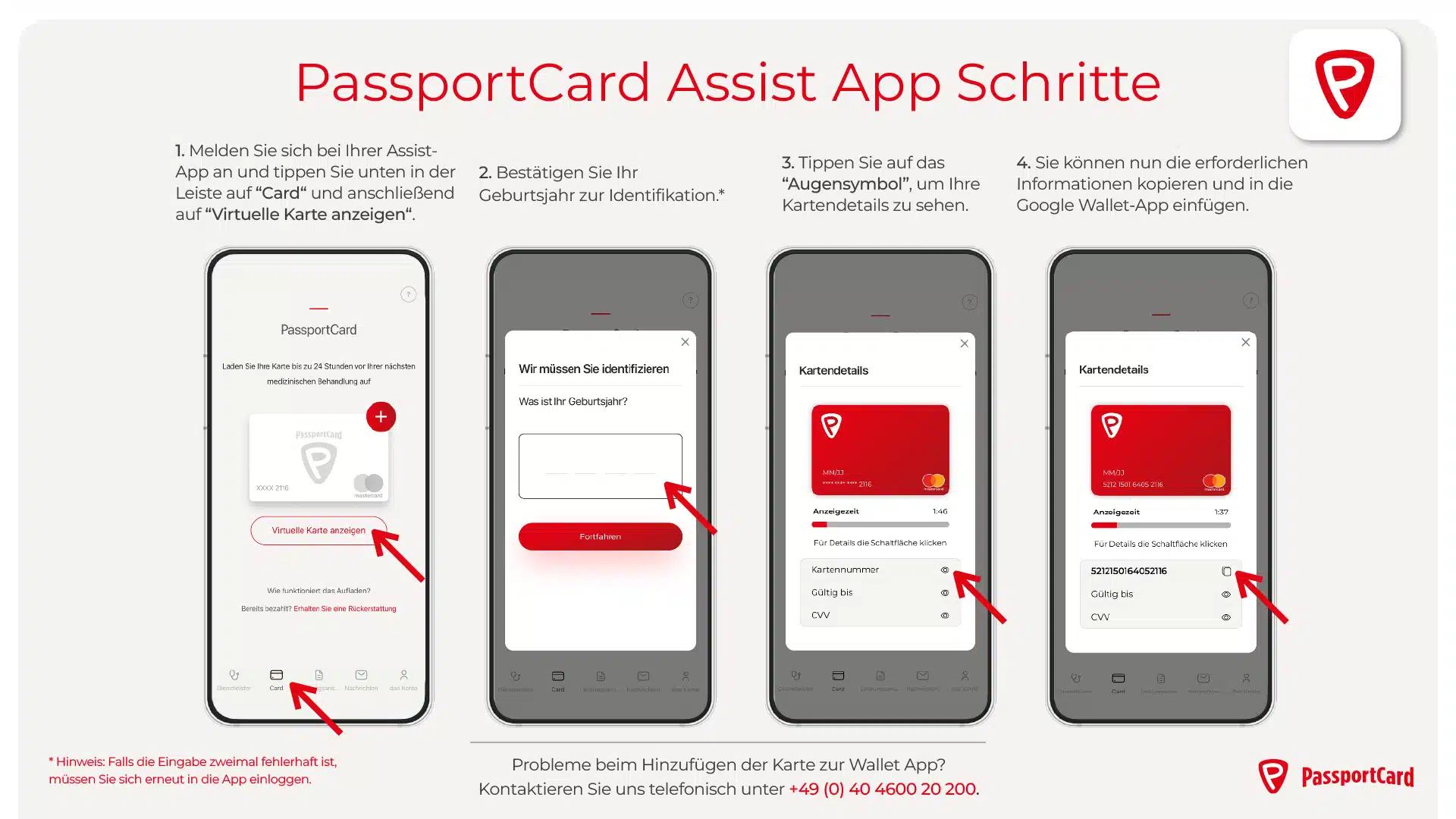 Seite 4 Erklärung Google Wallet App Schritte
