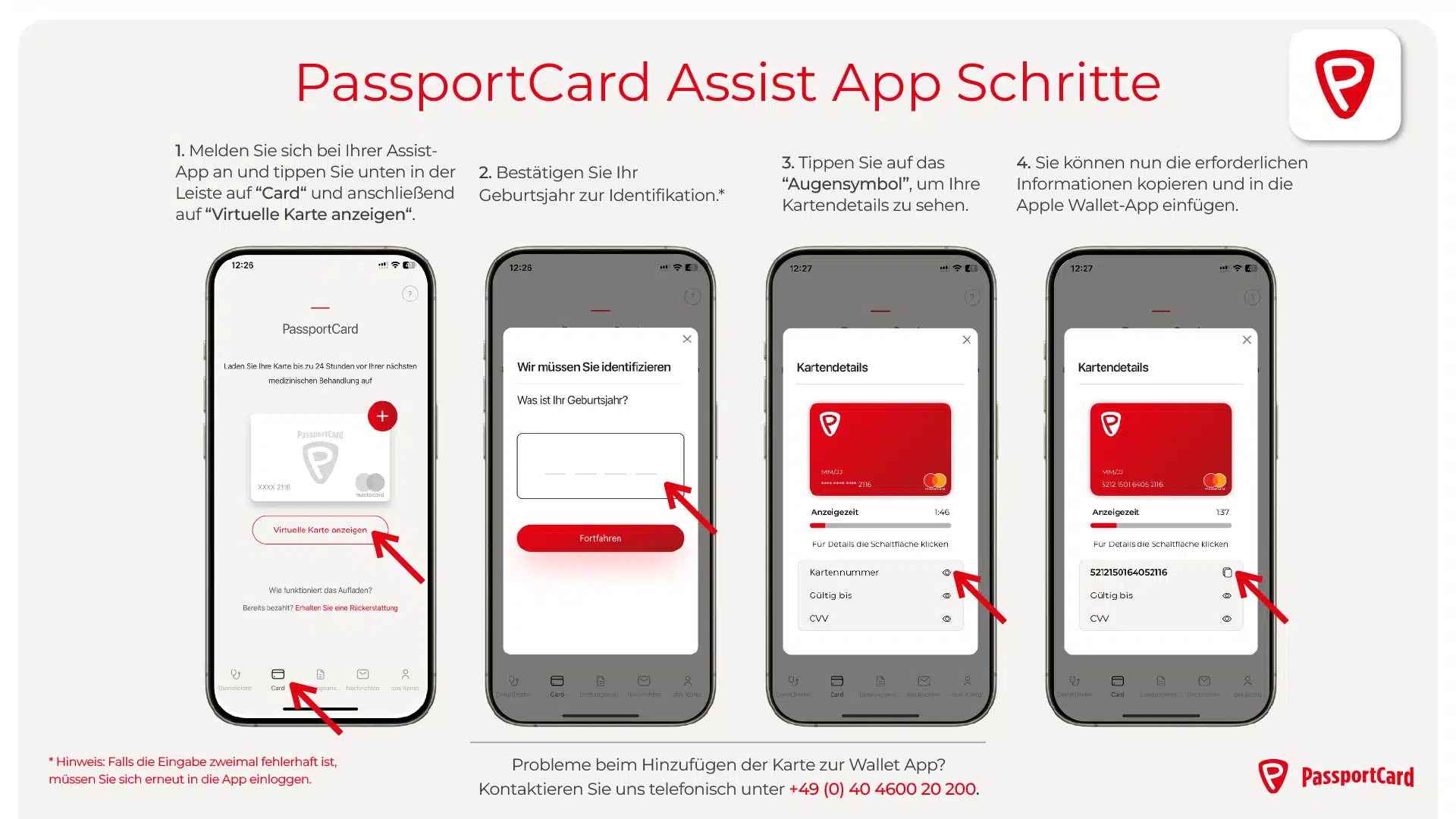 Seite 5 Erklärung Apple Wallet App Schritte