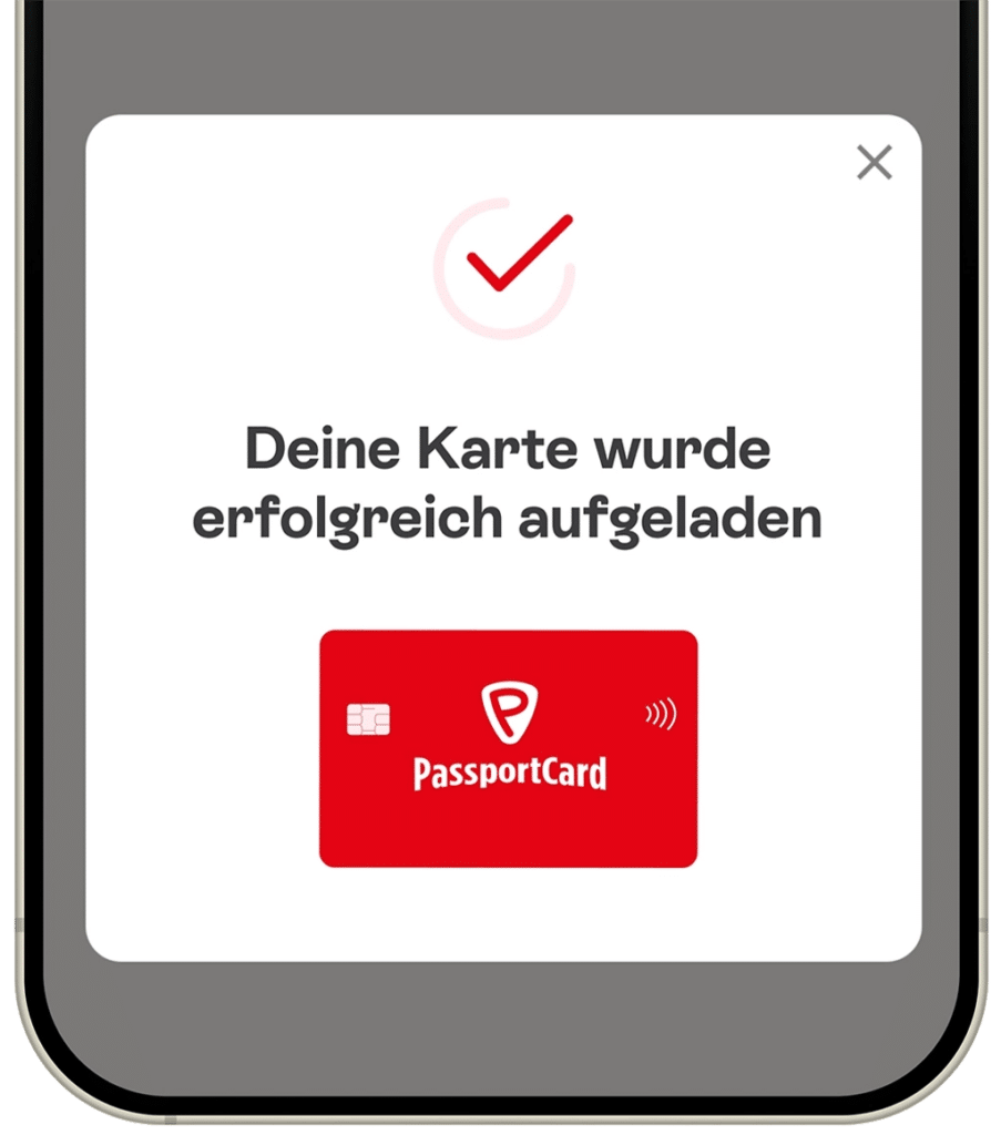PassportCard/Internationale Krankenversicherung/top-up-PassportCard-app-screen