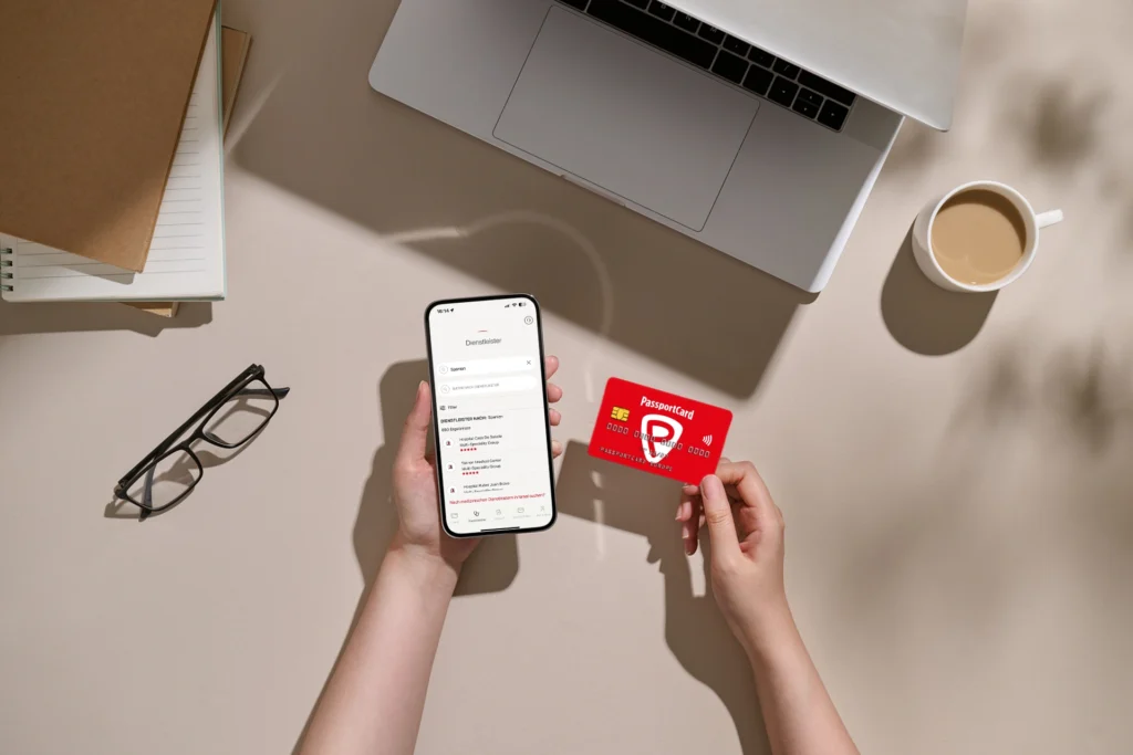 PassportCard Assist App für Gesundheit & Sicherheit im Ausland